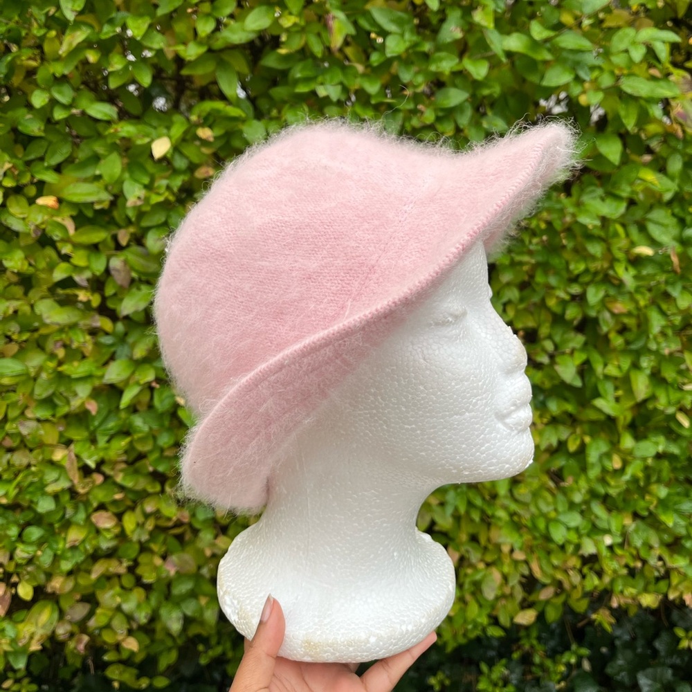 Pink Fuzzy Hat